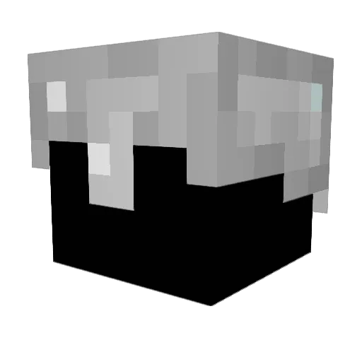 henriquemnlk Minecraft avatar head, 3D render