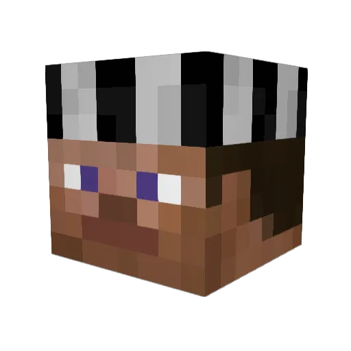 henry0508 Minecraft avatar head, 3D render