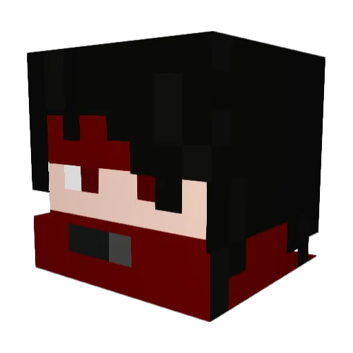 henry20 Minecraft avatar head, 3D render