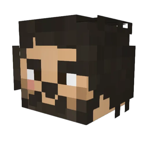 henry292009 Minecraft avatar head, 3D render