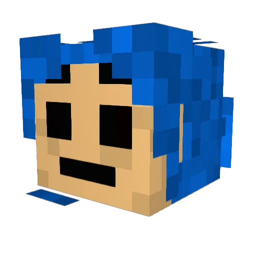 henryk655 Minecraft avatar head, 3D render