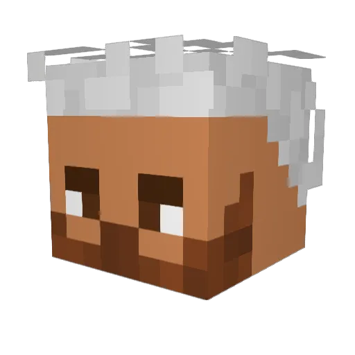 henryn7 Minecraft avatar head, 3D render