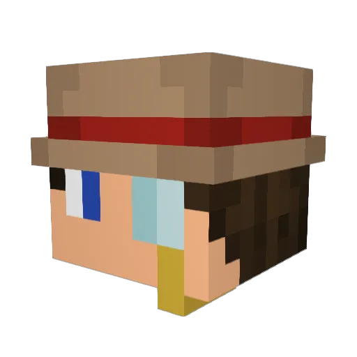 henryy49 Minecraft avatar head, 3D render