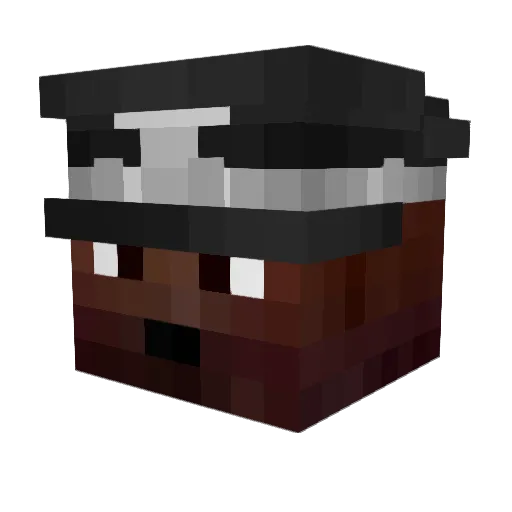 henx00 Minecraft avatar head, 3D render