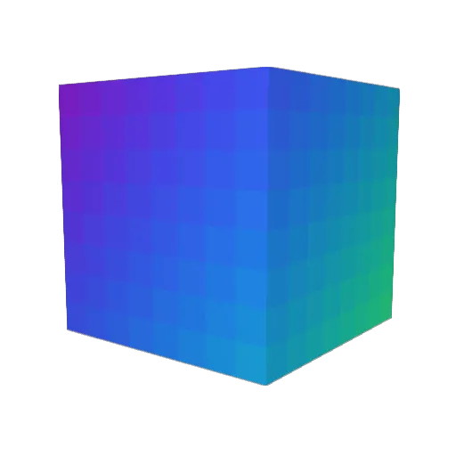 heojunmo Minecraft avatar head, 3D render