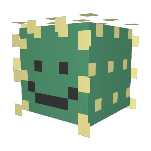 heor12 Minecraft avatar head, 3D render