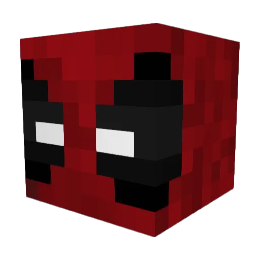 hepcatkip Minecraft avatar head, 3D render