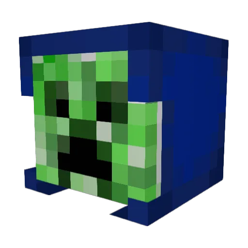 her_bijikurd Minecraft avatar head, 3D render