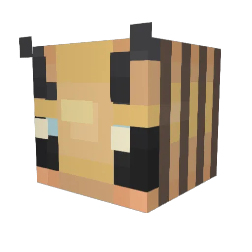 herahcane Minecraft avatar head, 3D render