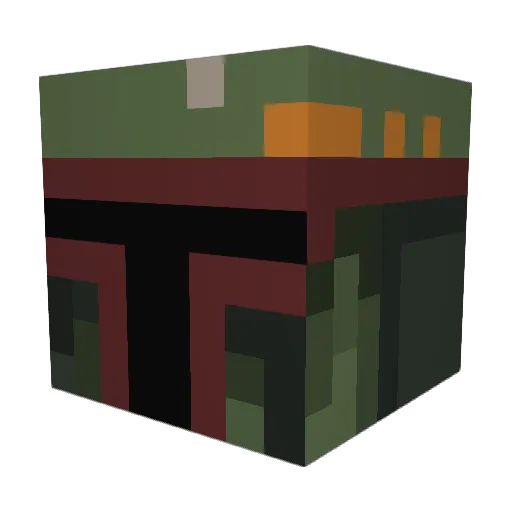 herahiro Minecraft avatar head, 3D render