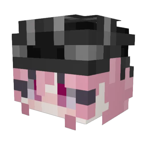 herb0303 Minecraft avatar head, 3D render