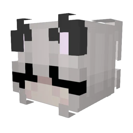 herik98 Minecraft avatar head, 3D render