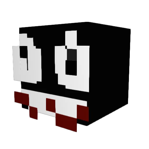 hermnannies Minecraft avatar head, 3D render