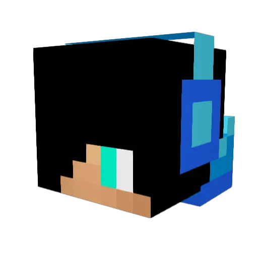 hernandezc4 Minecraft avatar head, 3D render