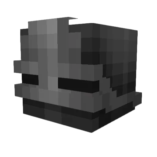 hero1471 Minecraft avatar head, 3D render