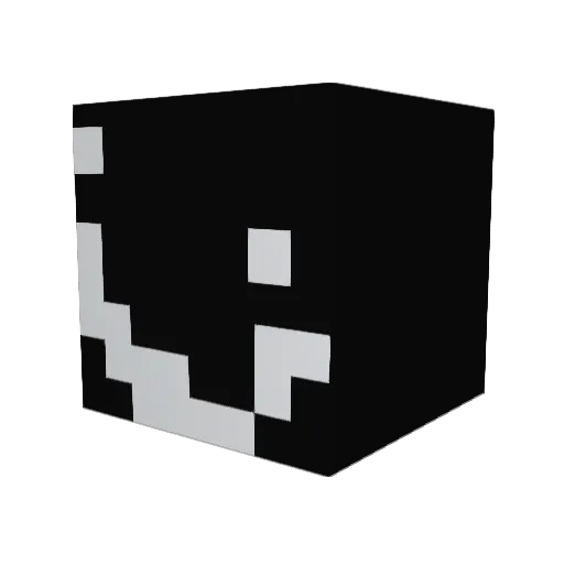 herobrineslayer_ Minecraft avatar head, 3D render