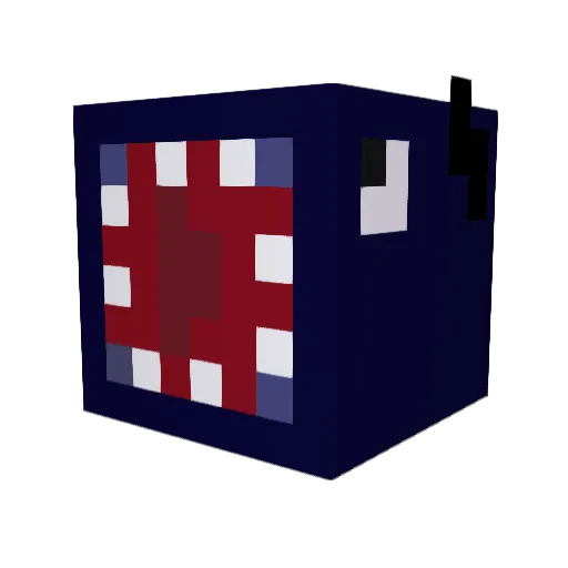 herodealio Minecraft avatar head, 3D render