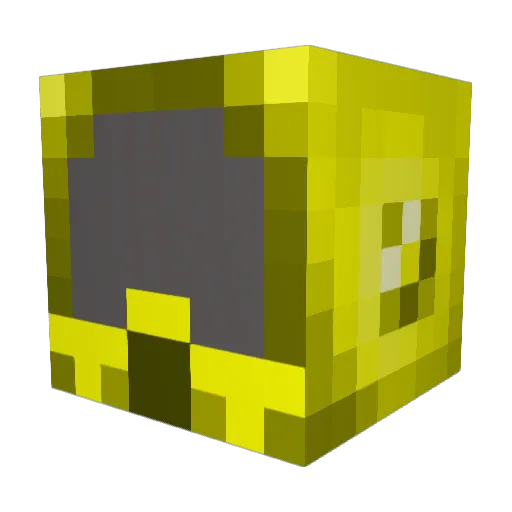 heroibne Minecraft avatar head, 3D render