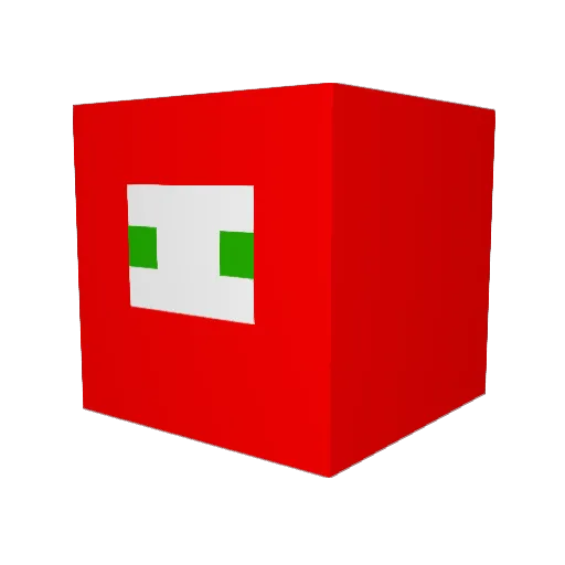 herojames3115 Minecraft avatar head, 3D render