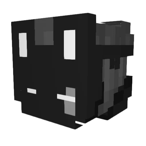 heromarvin Minecraft avatar head, 3D render