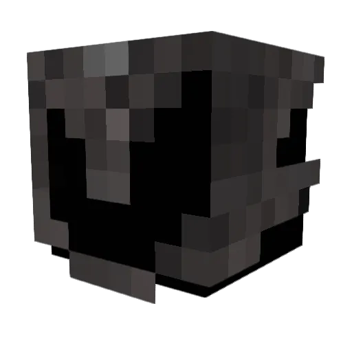 heromatic Minecraft avatar head, 3D render