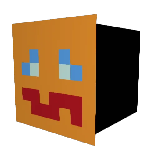 heronotch1442 Minecraft avatar head, 3D render