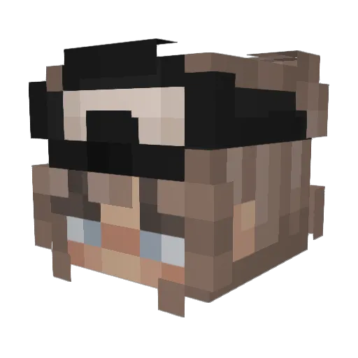 hersfan78 Minecraft avatar head, 3D render