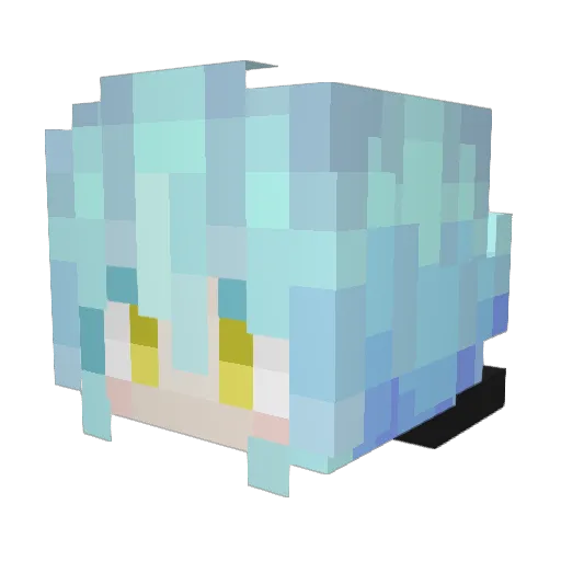 heshireswing49 Minecraft avatar head, 3D render