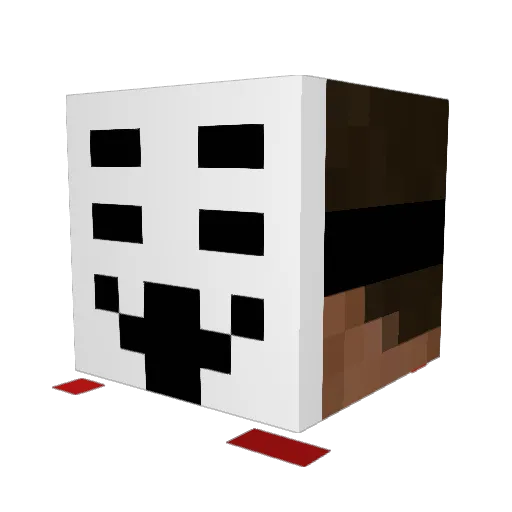 heskar123 Minecraft avatar head, 3D render
