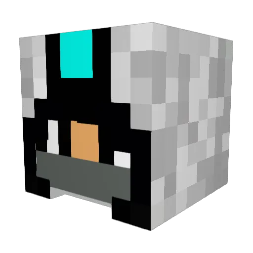 hess_nation Minecraft avatar head, 3D render