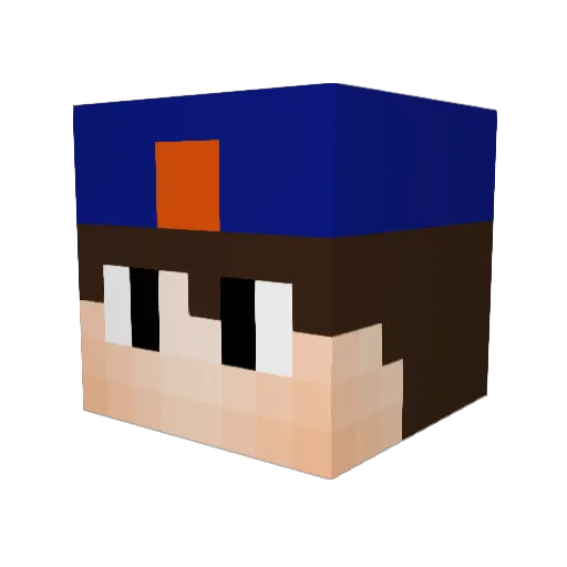 hessxpress Minecraft avatar head, 3D render