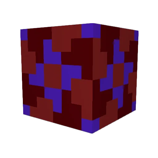 hestonic Minecraft avatar head, 3D render