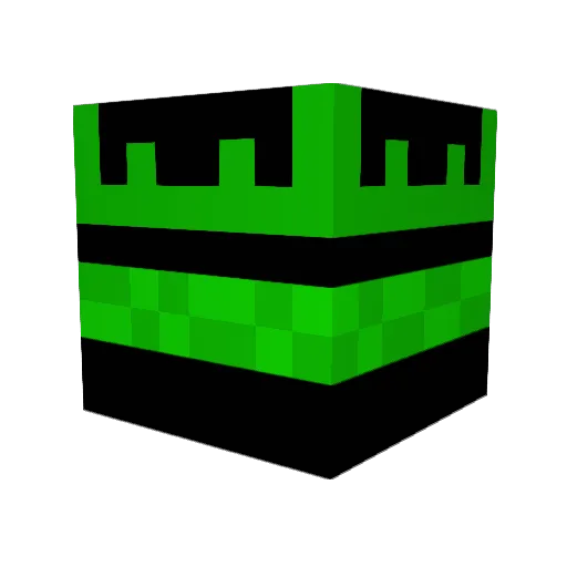 hetissveneltie Minecraft avatar head, 3D render