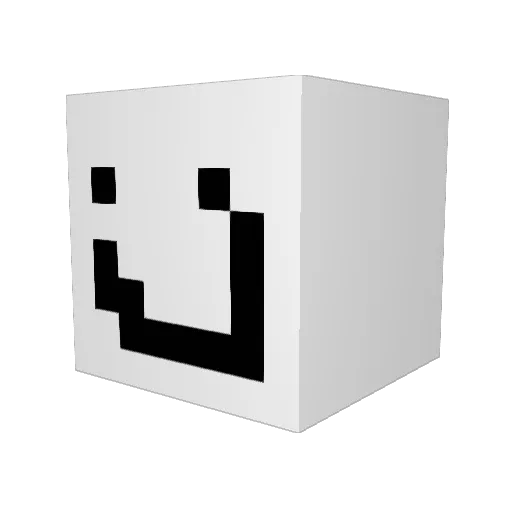 hexcerz Minecraft avatar head, 3D render