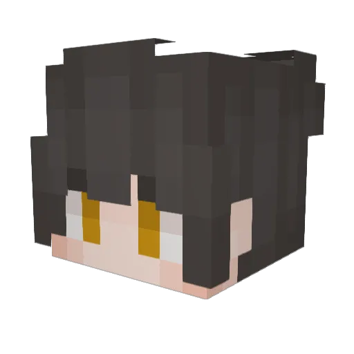heyAlec Minecraft avatar head, 3D render