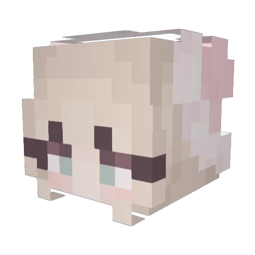 heyalexa1123 Minecraft avatar head, 3D render