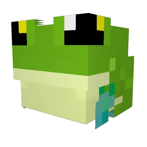 heymilkmannn Minecraft avatar head, 3D render