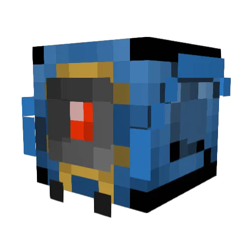 heynoproblem Minecraft avatar head, 3D render