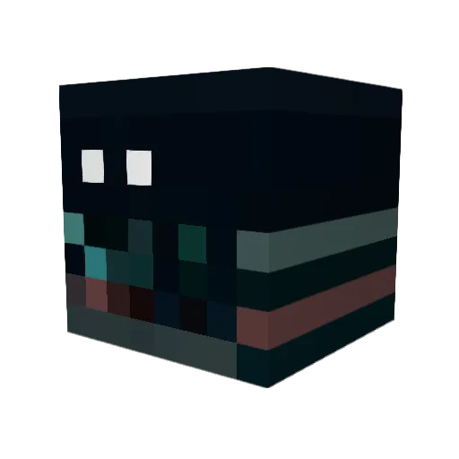 heyorhi Minecraft avatar head, 3D render