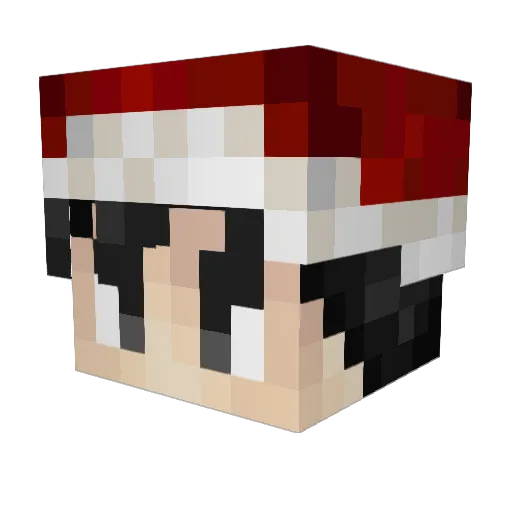heytorzada Minecraft avatar head, 3D render