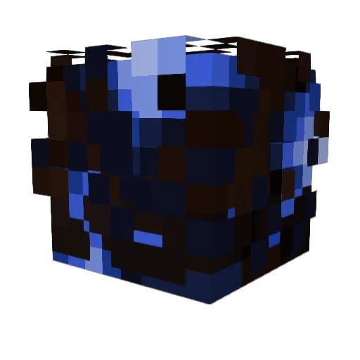 heyv20 Minecraft avatar head, 3D render