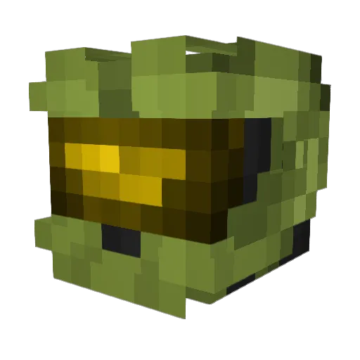 heyyoitsjojo Minecraft avatar head, 3D render