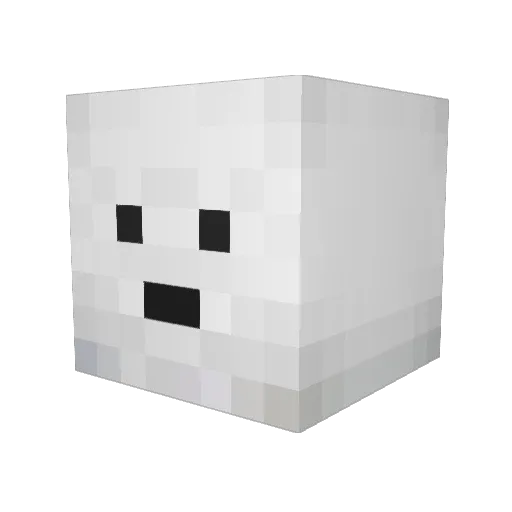 hezeman69 Minecraft avatar head, 3D render