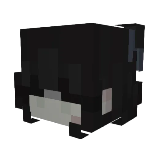 hhekabe Minecraft avatar head, 3D render