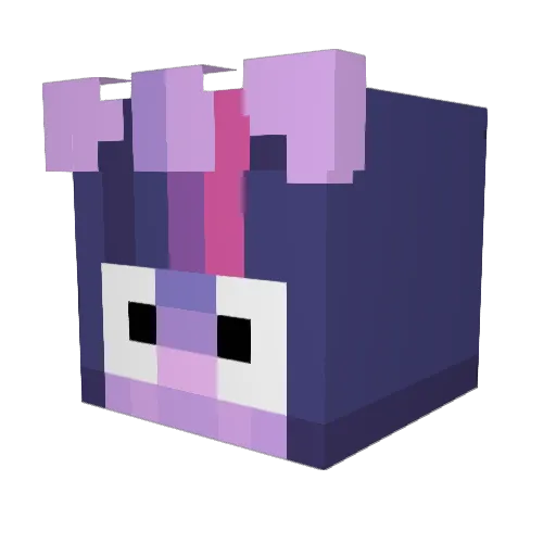 hhh243 Minecraft avatar head, 3D render