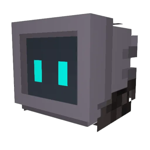hhhhfdf Minecraft avatar head, 3D render