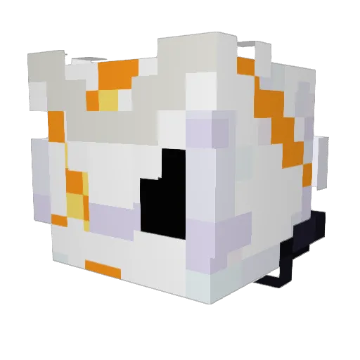 hi12345672 Minecraft avatar head, 3D render