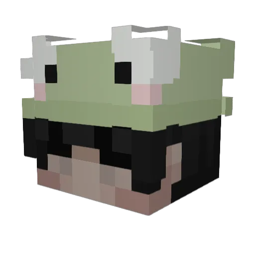 hi5112 Minecraft avatar head, 3D render