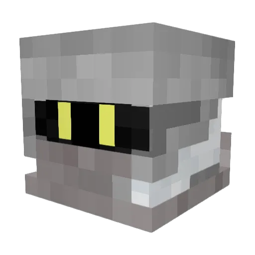 hi543218 Minecraft avatar head, 3D render