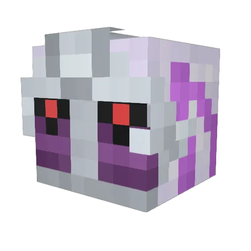 hi_bi_ki Minecraft avatar head, 3D render